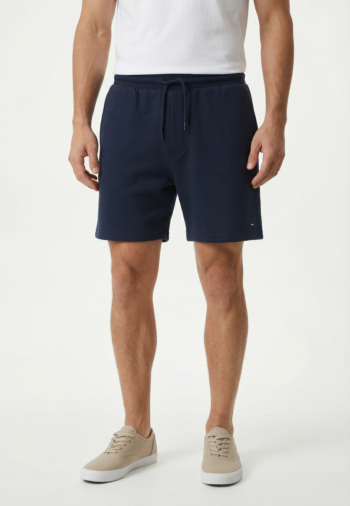 Shorts bermudas tommy jeans s flag beach c1g dark night navy