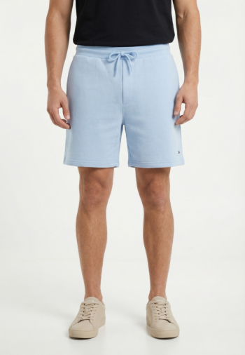 Shorts bermudas tommy jeans s flag beach c3q sweet blue