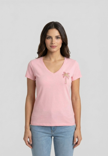 Tee shirt only imelda romance rose palmtree romance rose