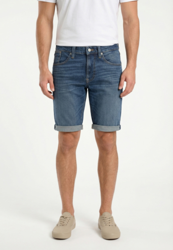 Shorts bermudas tommy jeans ronnie 1bk denim dark