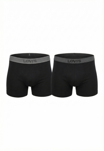 Calecons et slips levi's® twill wb boxer brief 2p 001 black