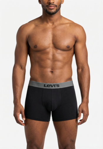Calecons et slips levi's® twill wb boxer brief 2p 001 black