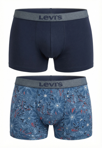 Calecons et slips levi's® hatch flwr aop boxer brief 001 blue combo