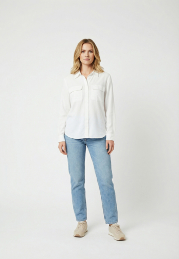 Chemisier levi's® elaine utility 0002 bright white