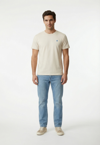 Tee shirt faguo arcy ecr00 ecru