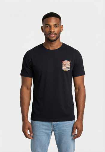 Tee shirt heroseven quai du port navy