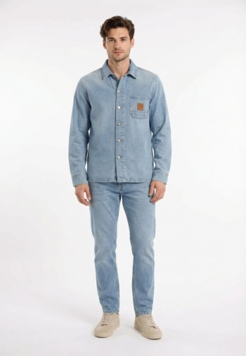 Chemise Le Temps Des Cerises mauri 3001  blue