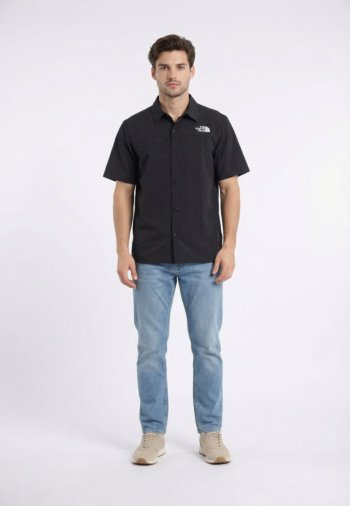 Chemise manches courtes the north face packable jk31 tnf black