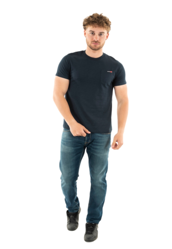 Tee shirt schott kea navy