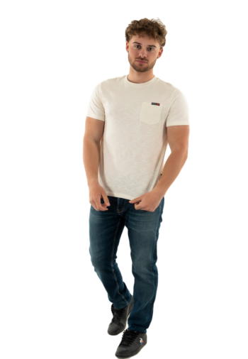 Tee shirt schott kea off white