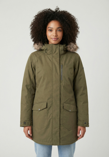 Blousons et vestes columbia suttle mtn long ins 398 stone green