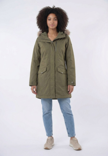 Blousons et vestes columbia suttle mtn long ins 398 stone green