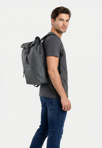 Sacs à dos rains rolltop rucksack 153 dark grey
