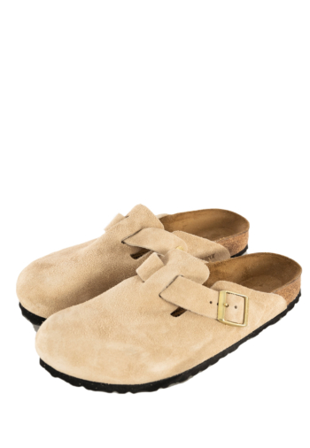 Sandales - nu-pieds birkenstock boston leve narrow sandcastle
