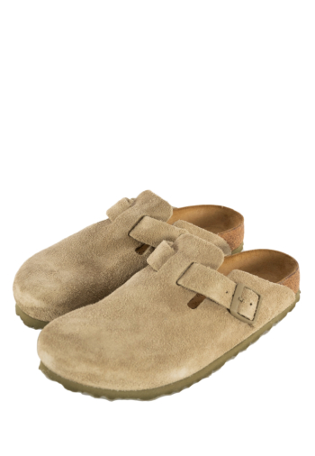 Sandales - nu-pieds birkenstock boston leve narrow faded khaki