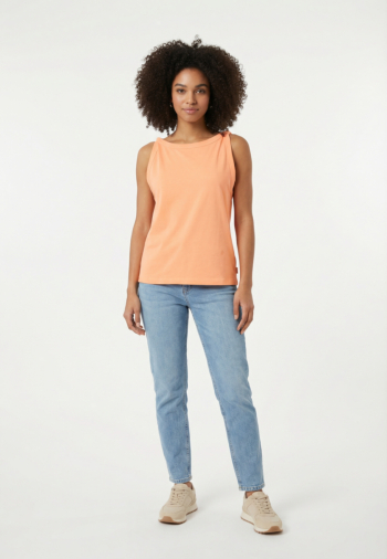 Debardeurs Le Temps Des Cerises analise 7010  orange fluo