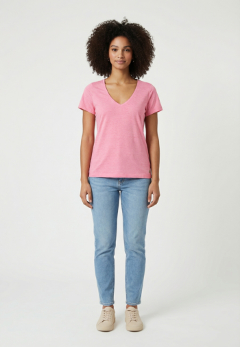 Tee shirt sun valley pecetto 7017 rose