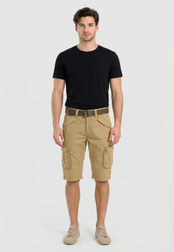 Shorts bermudas schott batle30 beige