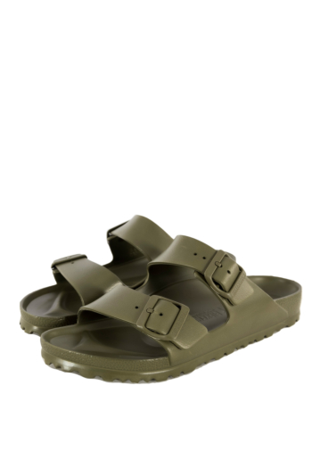 Sandales - nu-pieds birkenstock arizona eva narrow khaki