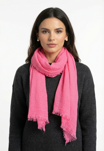 Echarpe only fluffa wild orchid