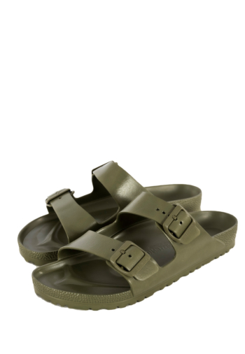 Sandales - nu-pieds birkenstock arizona eva regular khaki