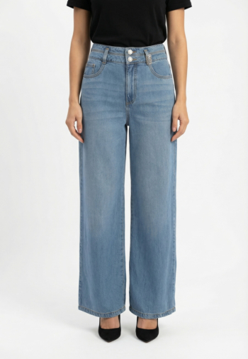 Jeans morgan 261-pilofi denim stone