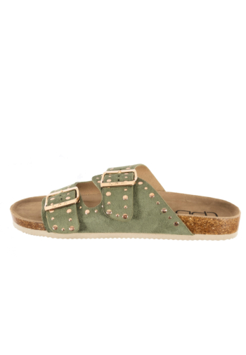 Sandales - nu-pieds lpb nessa kaki suedine