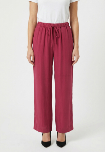 Pantalons only madeli oaklyn sangria