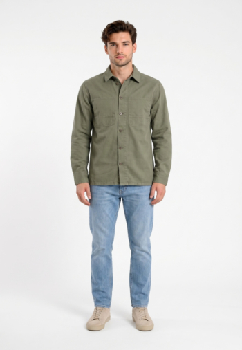 Chemise Le Temps Des Cerises lord 9968  pesto