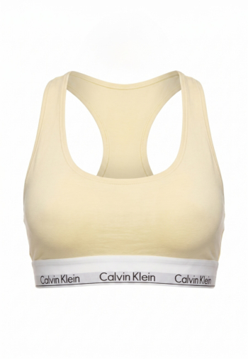Brassieres calvin klein jeans unlined bralette zrk pear sorbet