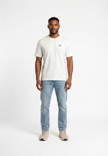 Tee shirt adidas sportswear m c icon blanc