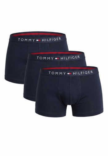 Calecons et slips tommy jeans 3p trunk 0sy des sky/des sky/des sky