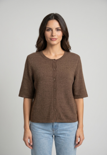 Gilets cardigans only sunny shopping bag dtm button