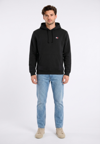 Sweat tommy jeans reg badge bds black