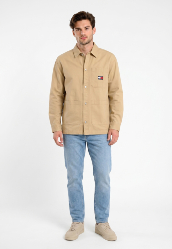 Chemise tommy jeans essential oversh ab9 gentle gold