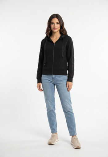 Sweat guess jeans new hooded scuba jblk