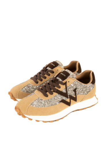 Baskets basses vanessa wu flow initials beige