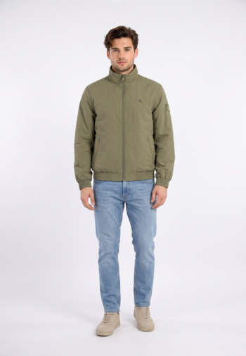 Blousons et vestes calvin klein jeans padded nylon harr ldy dusty olive