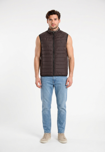 Gilets ss manche Benson & Cherry stallone cafe