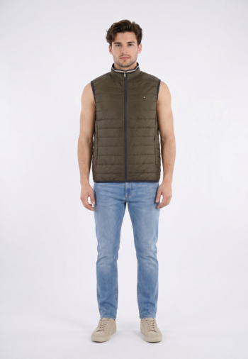 Gilets ss manche Benson & Cherry stallone kaki