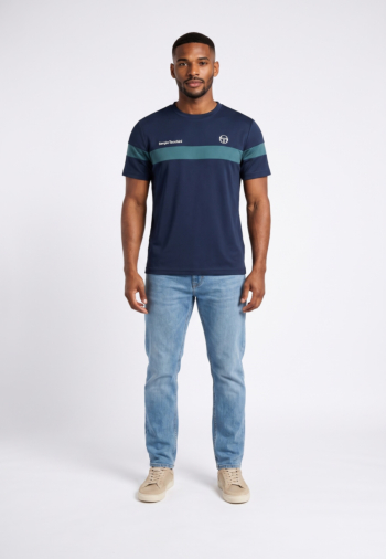Tee shirt sergio tacchini leone pl 6060-nav/med