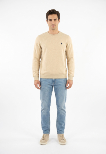 Sweat faguo donzy bei08 sand melange