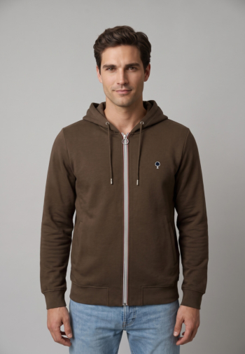 Sweat faguo mesnil bro02 dark brown