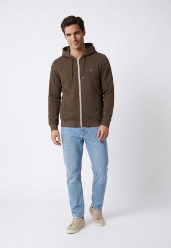 Sweat faguo mesnil bro02 dark brown