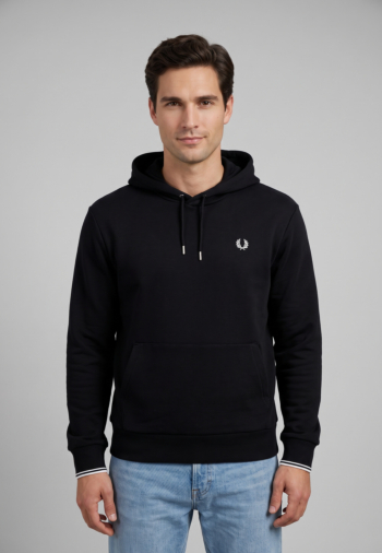 Sweat fred perry m3492 102 black