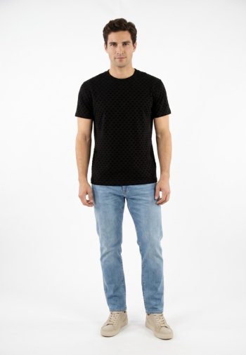 Tee shirt armani exchange xm003079 uc001 black