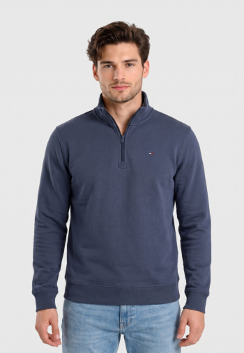 Sweat tommy jeans reg fleece db7 basic navy