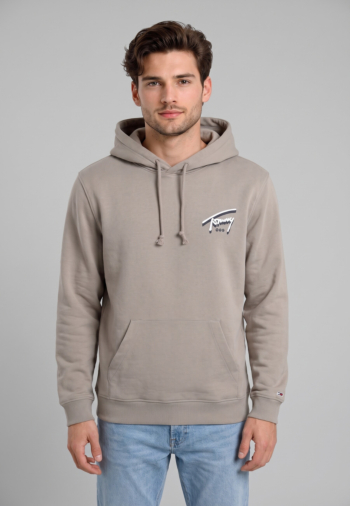 Sweat tommy jeans reg nyc signature pke limestone dust
