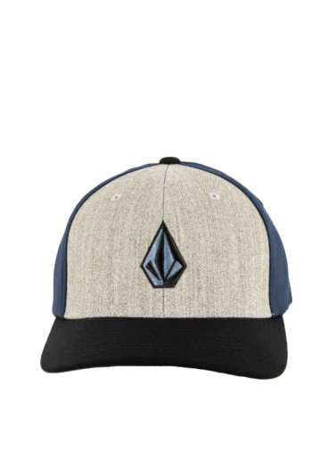 Casquettes volcom full stone hthr flexfit storm blue