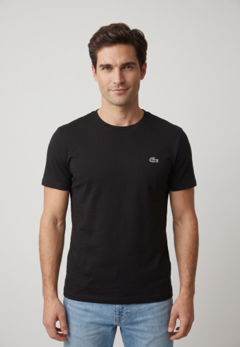 Tee shirt lacoste th5133 031 noir